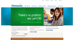 Desktop Screenshot of humanix.com